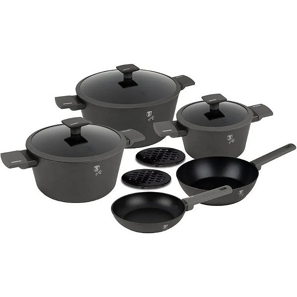 Jogo de Utensílios de Cozinha Berlinger Haus - BH-8140 (10 Peças)