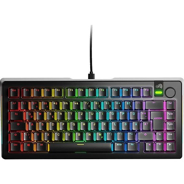 Teclado Gamer Glorious GMMK 3 Pro RGB Black - Com fio