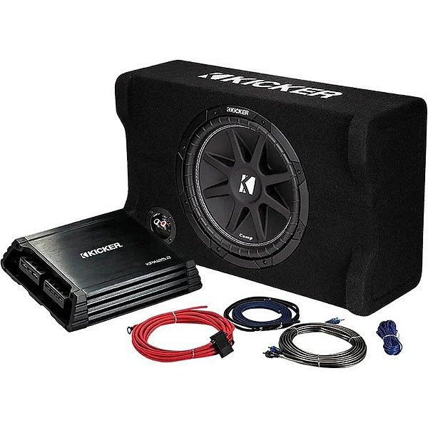 Subwoofer Kicker de 10 polegadas 49KKPDF212 - 500 Watts
