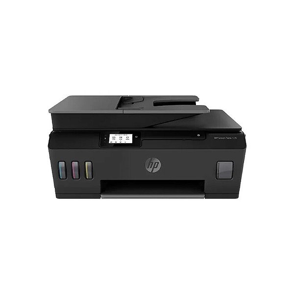 Impressora Multifuncional HP Smart Tank 530 3 em 1 com Wi-Fi Bivolt - Preta/Cinza