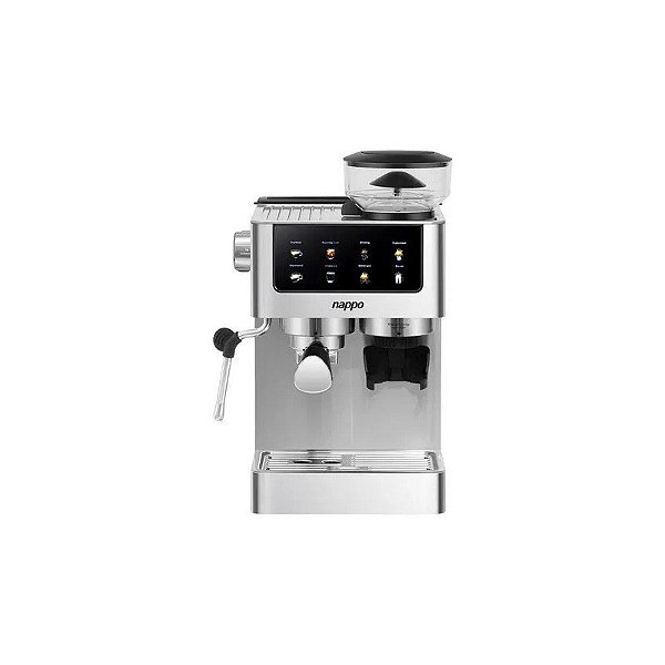 Cafeteira Espresso Nappo Barista Deluxe 6 Em 1 NEC-339 220V Prata