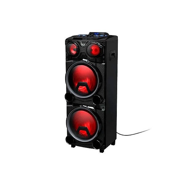Caixa de Som Philips TAX3705/77 - USB/Aux - Bluetooth - 200W - 2 X 12" - Preto