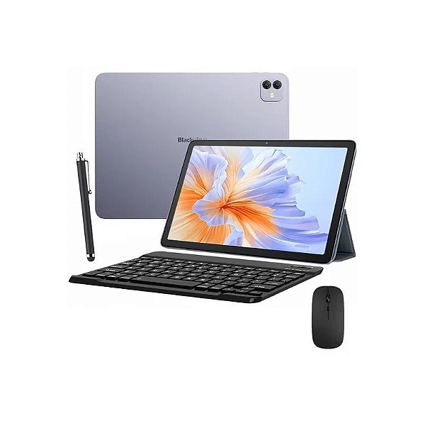 Tablet Blackview Link 8 256GB/6GB Ram de 27,9 cm (12,7 pol) 16+2MP/13MP + Teclado em Inglês + Capinha Roxa