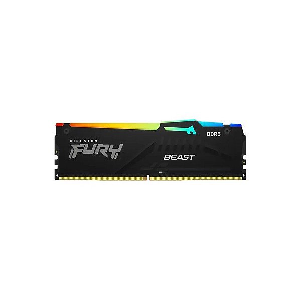 Memória RAM Kingston Fury Renegade RGB 16GB DDR5 6400 MHZ - KF564C32BBEA-16