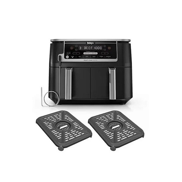 Fritadeira Airfry Ninja SL401 Dupla XL 9.5L 1690W/ 110V-60HZ - Preto