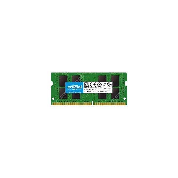 Memória NB DDR4 32GB 3200 Crucial CT32G4SFD832A