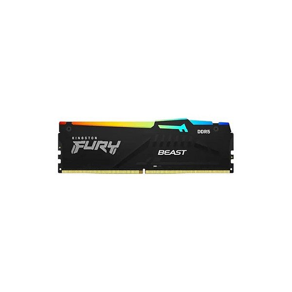 Memória Kingston Fury Beast 16GB 6000MHz RGB KF560C36BBE2A