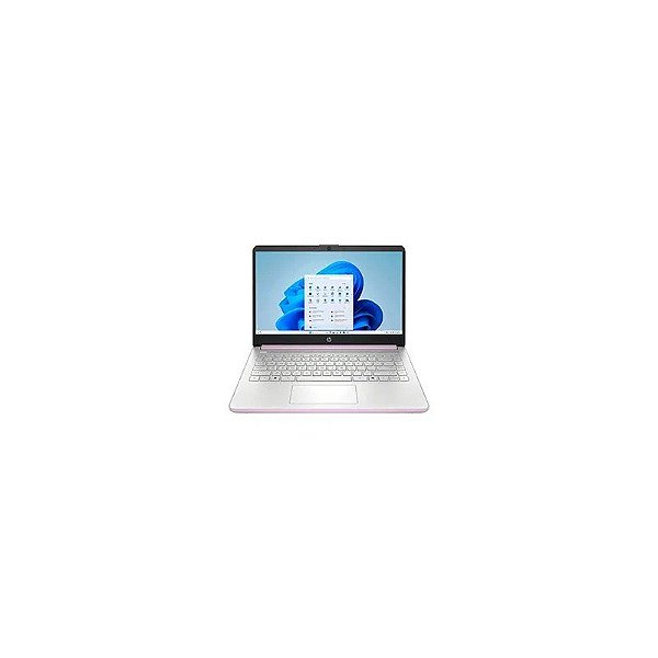 Notebook HP 14-DQ6104DX Intel Celeron N150 / Tela HD 14.0" / 4GB de RAM / 128GB UFS / W11 - Roxo