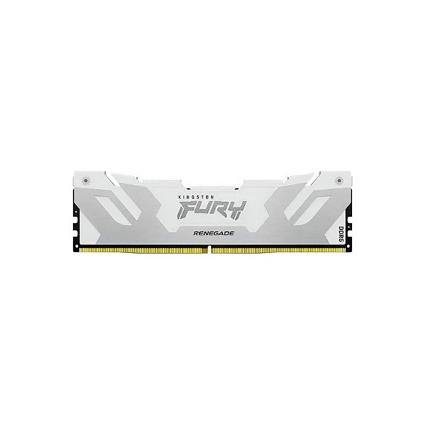 Memória Kingston DDR5 16GB 6400MHZ Fury Renegade White KF564C32RW-16