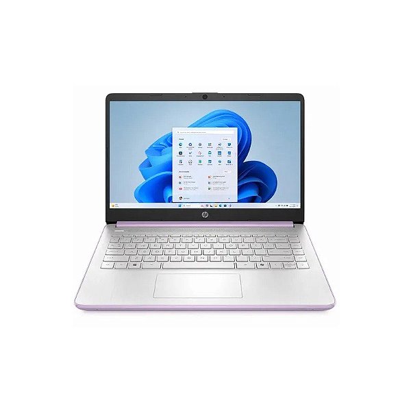 Notebook HP Intel N150 4GB Ram 128GB Ufs Tela 14" HD Windows 11 Inglês Lilás - 14-DQ6104DX