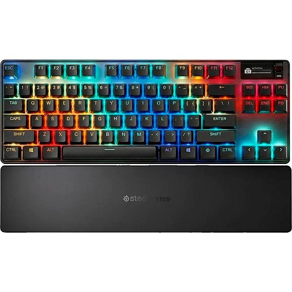Teclado Sem Fio Gamer SteelSeries Apex Pro TKL 64871 WL Geração 3