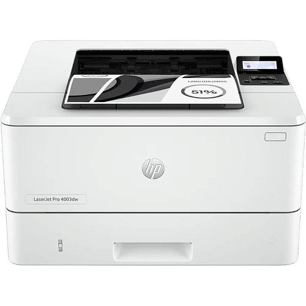 Impressora HP LaserJet Pro 4003DW 110V-50/60Hz Branca