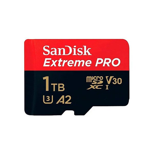 Cartão de Memória Sandisk Micro SDXC Extreme Pro 1TB 200 MB/s - SDSQXCD-1T00-GN6MA