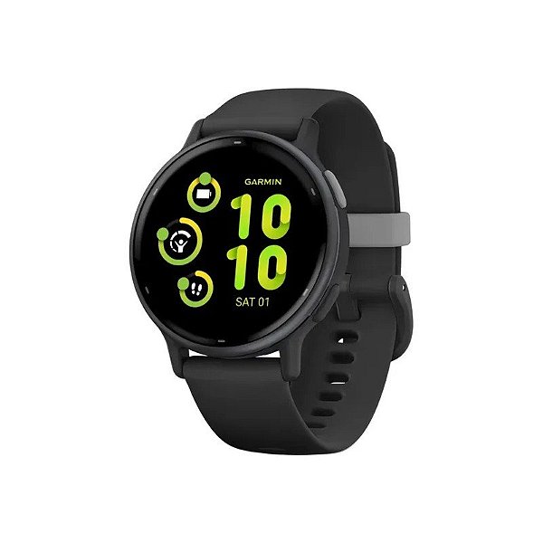 Relógio inteligente Garmin Vivoactive 5 Bluetooth Preto - 010-02862-10