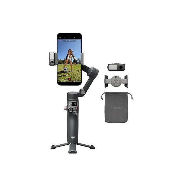 Estabilizador Dji Osmo Mobile 8P Combinação Avançada de Rastreamento