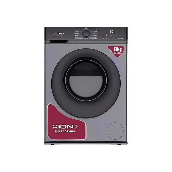 Secadora Xion XI-SEC81 Carga Frontal 1600 W 220V - 8 KG