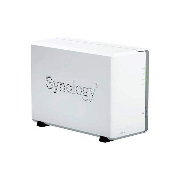Servidor Storage Nas Synology Diskstation DS223J Branco 1.7GHZ/2BAY/1GB/Lan