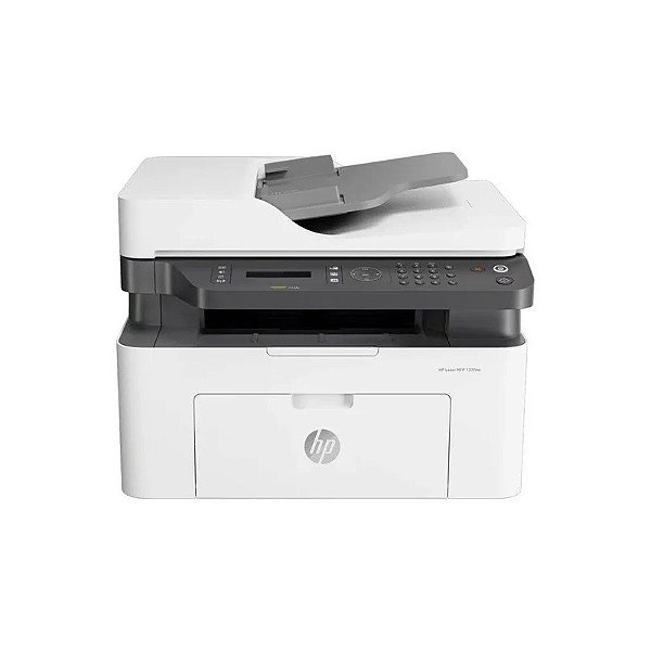 Impressora Multifuncional HP Laser MFP 137FNW 3 Em 1 Wi-fi 220 V - Branca