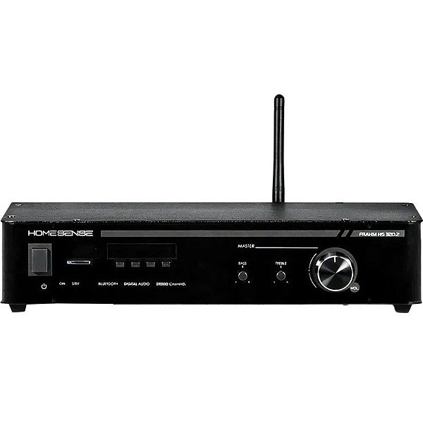 Receptor Amplificador Frahm HS320.2 BT USB/FM/SD/Bluetooth 320W - Bivolt