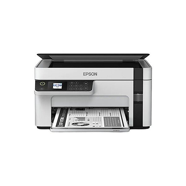 Impressora Jato de Tinta Epson Ecotank M2120 - Multifuncional - Wi-Fi - USB - Bivolt - Branca