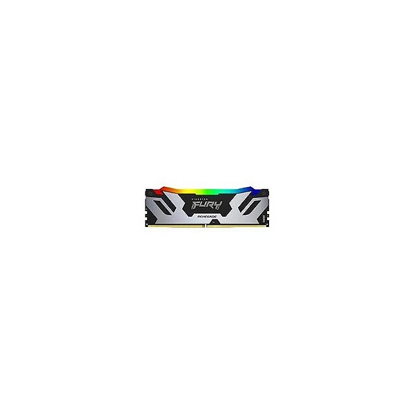 Memória RAM Kingston Fury Renegade DDR5 16GB 7600MHZ RGB - Preto/Prata (KF576C38RSA-16)