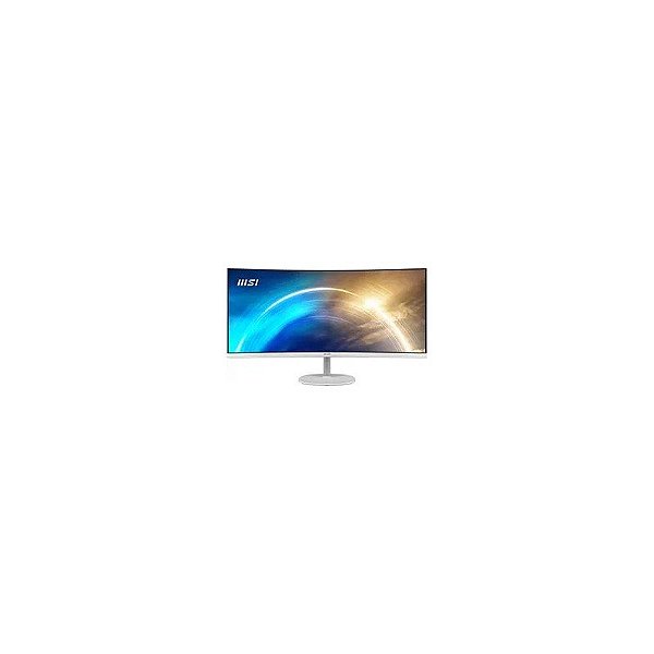 Monitor MSI Pro MP341CQW 34" Ultrawide QHD Curvo 100Hz / 1ms - Branco