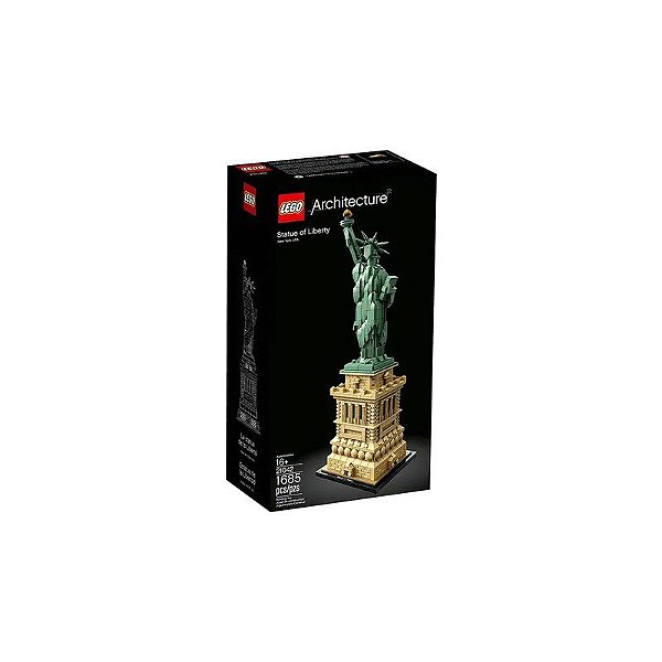 Jogo de Construção Lego Architecture Estátua da Liberdade 21042 1685 Peças