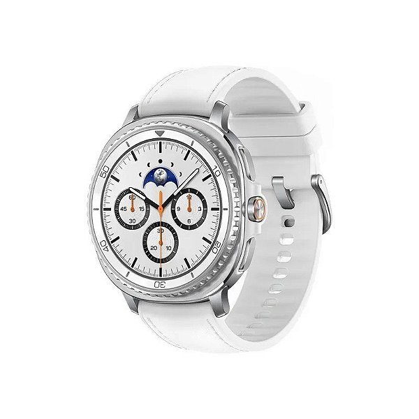 Relógio Smartwatch Samsung Galaxy WATCH8 SM-L500NZWA 46 MM - Branco/Híbrido Branco