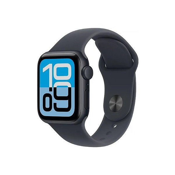 Relógio Apple Watch Série SE 3 40MM MEH94LW/A s/M - Meia-Noite/Banda Esportiva
