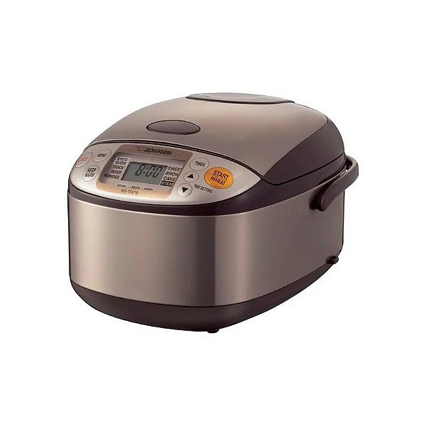 Panela Elétrica de Arroz Zojirushi NS-TSC10XJ 5,5 Xícaras 1L 110V