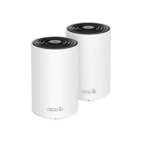 Roteador TP-Link Deco XE75 AXE5400 Tri-Banda Mesh Wi-Fi 6E - Branco 2 Peças