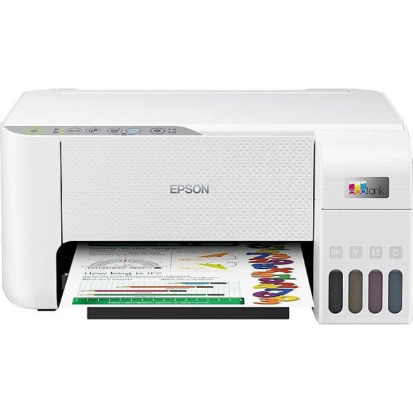 Impressora Epson EcoTank L3256 3 em 1 WiFi Bivolt Preto