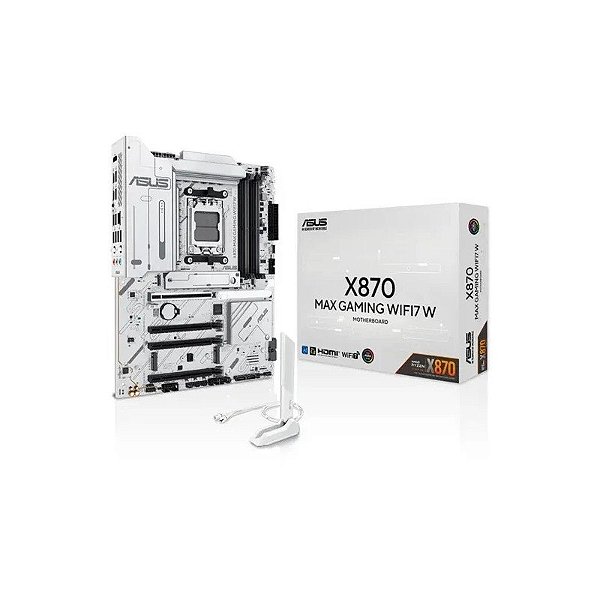 Placa Mãe AMD (AM5) Asus X870 Max Gaming WiFi 7