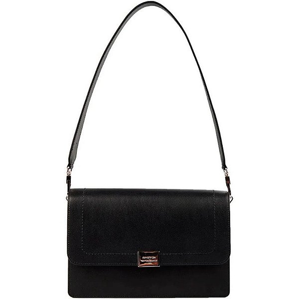 Bolsa Feminina Cromia 1405996 014 Ladies Bag Dalia Preto