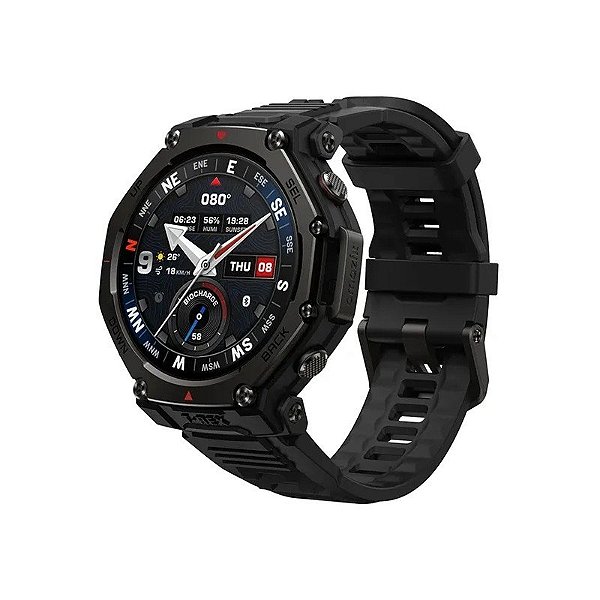 Relógio Amazfit T-Rex 3 Pro A2444 48 mm com GPS/Wi-Fi - Preto Tático