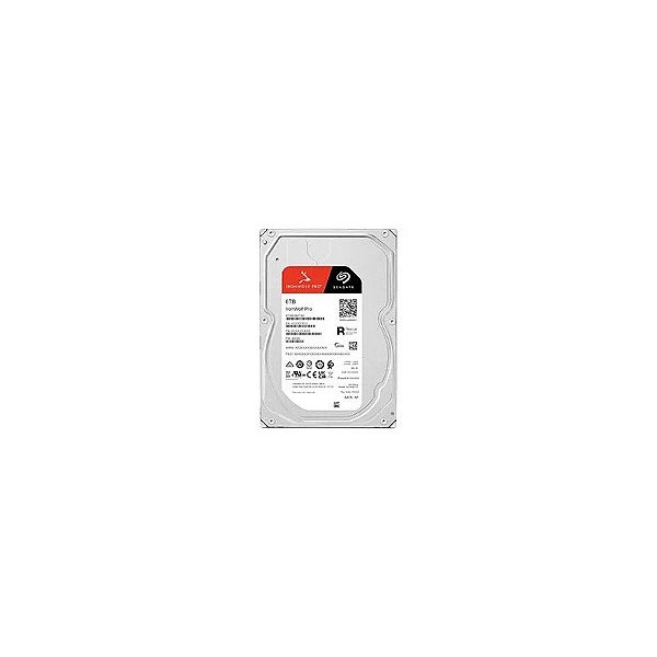 Disco Rígido Seagate 6TB Iron Wolf Pro 3.5" SATA 3 7200RPM - ST6000NT001 (Garantia BR)