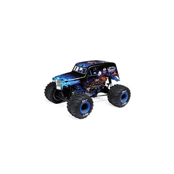 Carro Losi 1/18 Mini LMT Son Uva Digger 2S 4WD RTR Azul LOS01026T2