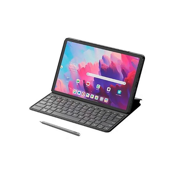Tablet Lenovo K11 TB-330XUP 128GB/8GB/Wifi/11" Teclado + Caneta Cinza Lunar