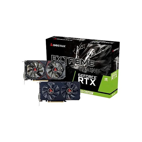 Placa de Vídeo Biostar Geforce RTX 2060 Extreme Gaming 8 GB GDDR6 (VN2066RF82)