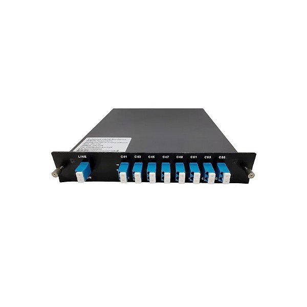 Módulo Mux Demux 100G DWDM-Bidi 8CH A C41-C56 LC-UPC LGX P.Mon