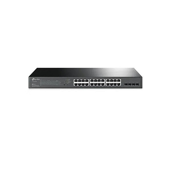 Hub Switch 28P TL-SG2428P 24 Pinos Poe+ 4 SFP 56GB