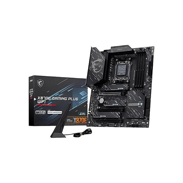 Placa-Mãe MSI X870E Gaming Plus Wifi AM5 DDR5