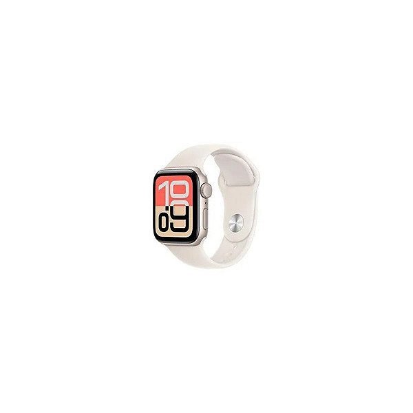 Relógio Apple Watch SE3 MEH34LW/A 40MM / s-M / GPS - Starlight Aluminium / Pulseira Sport Starlight