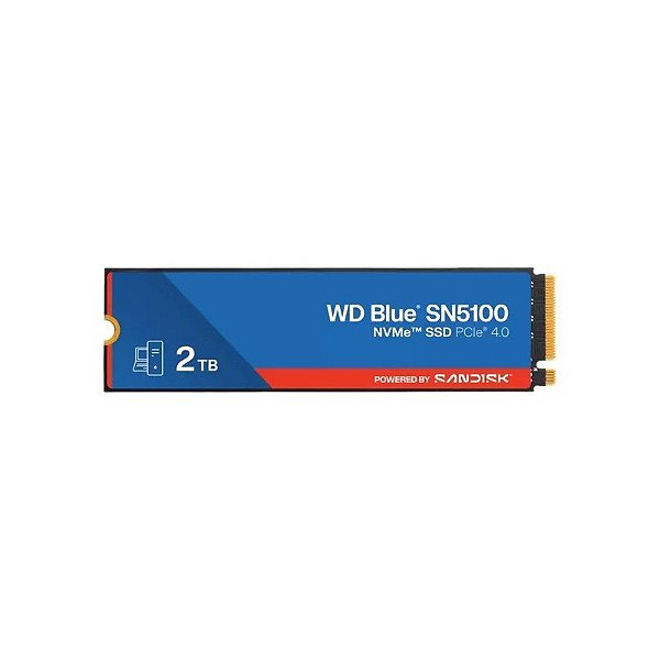 SSD M.2 Nvme Sandisk WD Blue SN5100 7100 MB/s 2 TB (WDS200T5B0E)