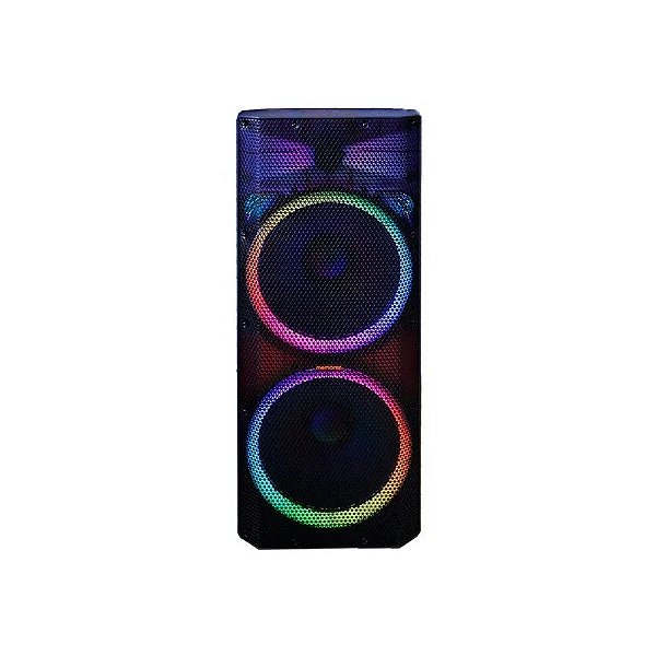 Caixa de Som Memorex 15" MX-PS2503 Dual Iluminada Festa Alimentada 110V Vendida Cada unidade