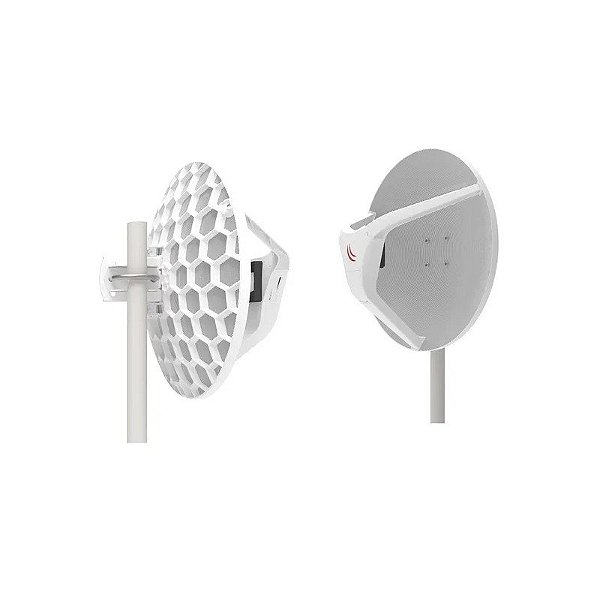 Kit de Routerboard Mikrotik RBLHGG-60ADKIT 60GHZ L3 (LHG 60G) Par