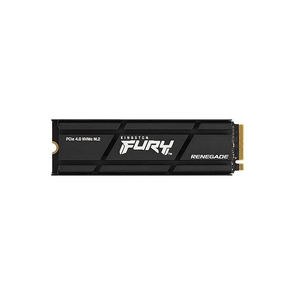 SSD Kingston Fury Renegade SFYRSK/1000G - 1TB - 7300/6000MB/s - Nvme M.2 - com Dissipador de Calor