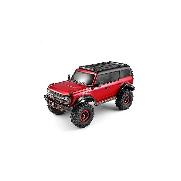 Carro Wltoys 1/10 Jeep Caballo Escalador 11KM 4WD Metal Vermelho 104020