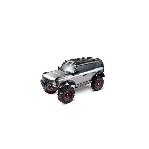 Carro Wltoys 1/10 Jeep Cabalo de Escalada 11KM 4WD Cinza Metálico 104020