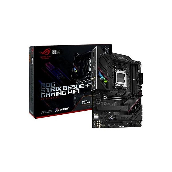 Placa Mãe AMD AM5 Asus B650E-F Rog Strix Gaming Wifi ATX